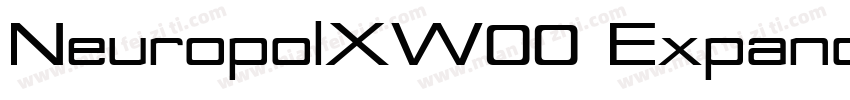NeuropolXW00 ExpandedLight字体转换